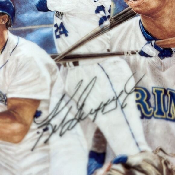 Ken Griffey Jr Mariners Seattle Thunder 8 1/2” collector baseball plate #200 - Picture 2 of 4